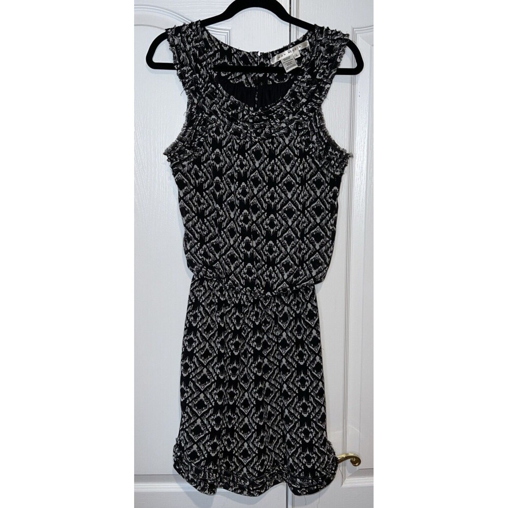 Max Studio Black and White Mini Dress